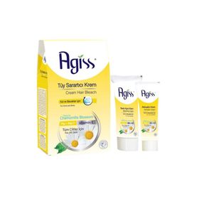 Agiss 70+35 gr Doğal Papatya Özlü Tüy Sarartıcı Kremi
