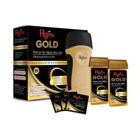 Agiss Gold Kartuş Isıtıcı Set Roll On Ağda