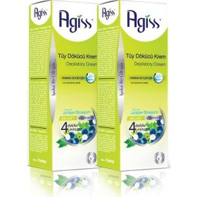 Agiss Hassas Ciltler 2x100 ml Tüy Dökücü Krem