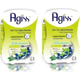Agiss Hassas Ciltler İçin 24 Adet Sirli Yüz Ağda Bandı