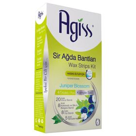 Agiss Hassas Ciltler İçin 24 Adet Sirli Yüz Ağda Bandı