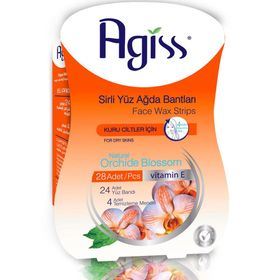 Agiss Kuru Ciltler İçin 28 Adet Sirli Yüz Ağda Bandı
