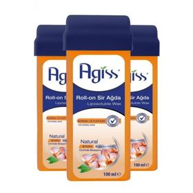 Agiss Natural 3x100 ml Roll-On Sir Ağda