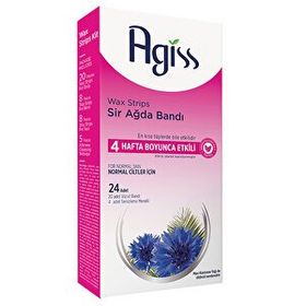 Agiss Normal Ciltler 24'lü Vücut Sir Ağda Bandı
