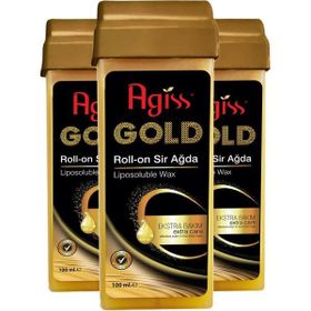 Agiss Roll-On Gold 3x100 ml Sir Ağda