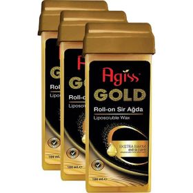 Agiss Roll-On Gold 3x100 ml Sir Ağda