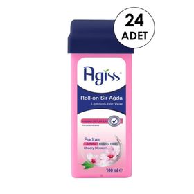 Agiss Roll-On Hassas Ciltler 24x100 ml Pudralı Sir Ağda