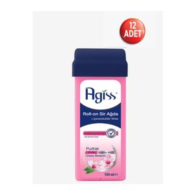 Agiss Roll-On Hassas Ciltler İçin Sir Ağda 100 ml + Bez 10 m + Yağ 5'li Set
