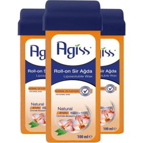 Agiss Roll-On Naturel 3x100 ml Sir Ağda