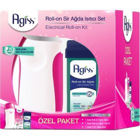 Agiss Roll-On Sir Ağda Isıtıcılı Pratik Set