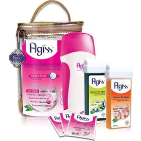 Agiss Roll-On Sir Ağda Isıtıcılı Pratik Set
