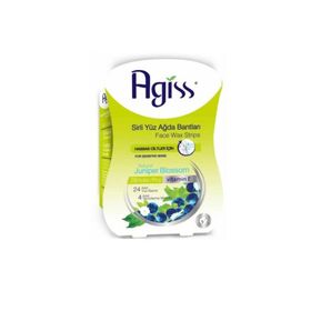 Agiss Sir Juniper Blossom 24'lü Hassas Ciltler İçin Yüz Ağda Bandı