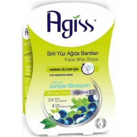 Agiss Sir Juniper Blossom 24'lü Hassas Ciltler İçin Yüz Ağda Bandı