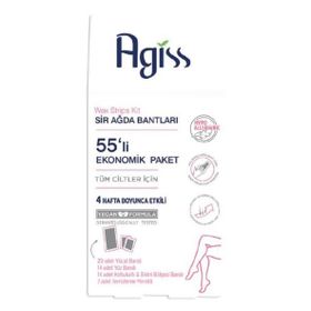 Agiss Sirli 55'li Tüm Ciltler İçin Vücut Ağda Bant
