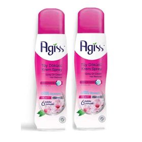 Agiss Sprey 2x175 ml Tüy Dökücü Krem