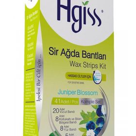 Agiss Vücut Koltuk Altı Bikini ve Yüz Bölgesi 41'li Hassas Ciltler İçin Sir Ağda Bantları