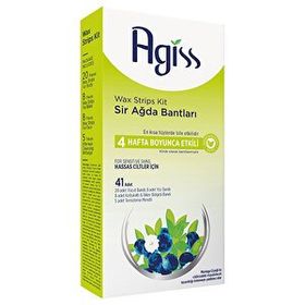 Agiss Vücut Koltuk Altı Bikini ve Yüz Bölgesi 41'li Sir Ağda Bantları