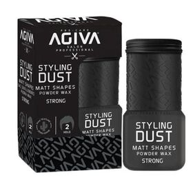Agiva 02 Siyah Sert Tutuş Saç Pudrası