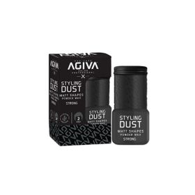 Agiva 02 Siyah Sert Tutuş Saç Pudrası