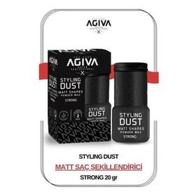 Agiva 02 Siyah Sert Tutuş Saç Pudrası