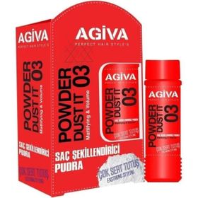 Agiva 03 20 gr Çok Sert Tutuş Saç Şekillendirici Saç Pudrası