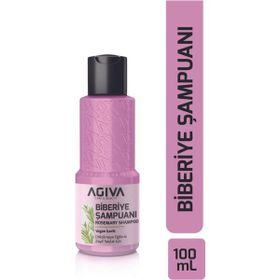 Agiva 100 ml Dökülme Karşıtı ve Hızlı Saç Uzatma Etkili Biberiye Şampuanı