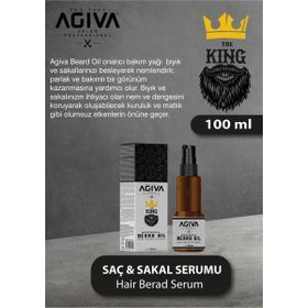 Agiva 100 ml the King Dolgunlaştırıcı Canlandırıcı Saç Sakal Serumu