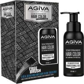 Agiva 125 ml Siyah Saç ve Sakal Boyası