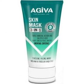Agiva 150 ml 3 İn 1 Temizleme Peeling Maske