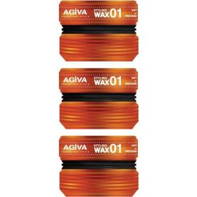 Agiva 175 ml 01 Islak Görünüm Saç Şekillendirici Wax