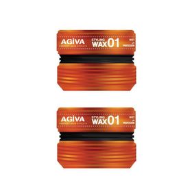 Agiva 175 ml 01 Islak Görünüm Saç Şekillendirici Wax
