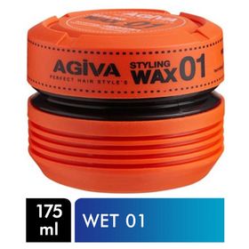 Agiva 175 ml 01 Islak Görünüm Saç Şekillendirici Wax