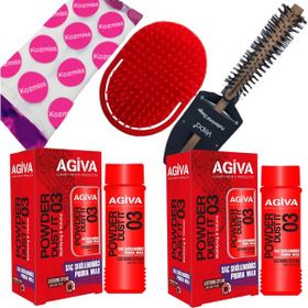 Agiva 20 gr 03 Kırmızı Extra Güçlü Tutuş Saç Şekillendirici Pudra Wax