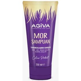 Agiva 250 ml Mor Şampuan Turunculaşma Karşıtı