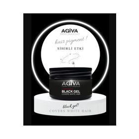 Agiva Black Gel 250 ml Saç Jölesi