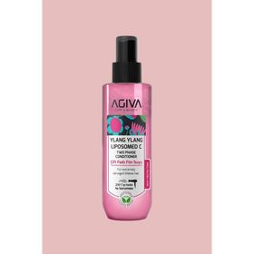 Agiva Care & Beauty 250 ml Ylang Ylang Liposom C Yoğun Onarıcı ve Isı Koruyucu Çift Fazlı Fön Suyu