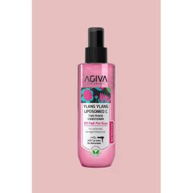 Agiva Care & Beauty 250 ml Ylang Ylang Liposom C Yoğun Onarıcı ve Isı Koruyucu Çift Fazlı Fön Suyu