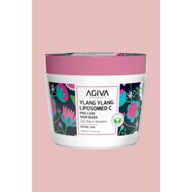 Agiva Care & Beauty 300 ml Ylang Ylang Liposomed C Zayıf ve Yıpranmış Saçlar İçin Yoğun Onarıcı Saç Bakım Maskesi