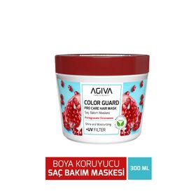 Agiva Color Guard 300 ml Sık Boyanan ve Matlaşan Saçlar İçin Renk Koruyucu Saç Bakım Maskesi