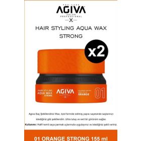 Agiva Hair Saç Şekillendirici 01 2x155 ml Wax