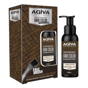 Agiva Kahverengi 125 ml Yarı Kalıcı Gölge Boyası