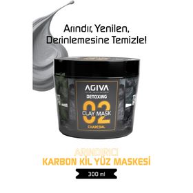 Agiva Karbon Etkili 300 ml Detoks Kil Maskesi