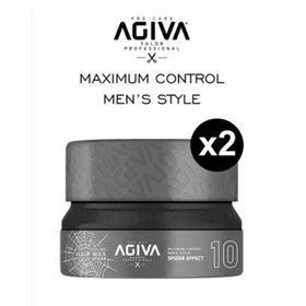 Agiva No:10 2x155 ml Hair Wax Effect Parlak Görünümlü Wax