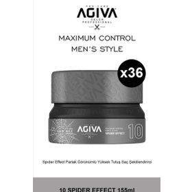 Agiva No:10 36x155 ml Hair Wax Effect Parlak Görünümlü Wax