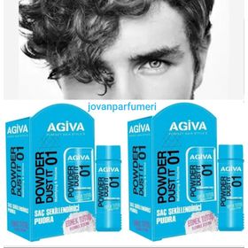 Agiva Pudra Sert Tutuş 20 gr x 2 Adet Saç Şekillendirici Sprey