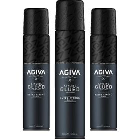 Agiva Styling Glued 3x400 ml Saç Spreyi