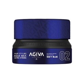 Agiva Ultra Strong Saç Şekillendirici 02 Navy 155 ml Blue Aqua Wax