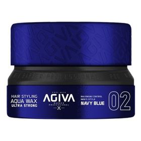 Agiva Ultra Strong Saç Şekillendirici 02 Navy 155 ml Blue Aqua Wax