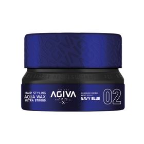 Agiva Ultra Strong Saç Şekillendirici 02 Navy 155 ml Blue Aqua Wax