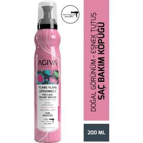 Agiva Ylang Ylang Liposom C Saç Bakım Köpüğü 200 ml Onarıcı & Bitkisel Bakım